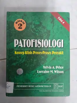 [PRELOVED] Buku Patofisiologi Sylvia Edisi 4 Buku 2