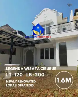 Dijual Cepat Rumah BARU  Renovasi Nego Menarik di Legenda wisata