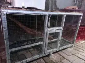 Kandang besi holo buatan sendiri