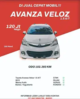 Toyota Avanza Veloz 1.5 AT