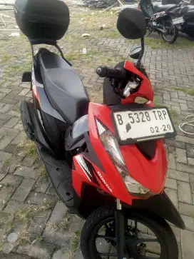 Honda beat merah hitam tahn 2024 B.DKI pajak panjang