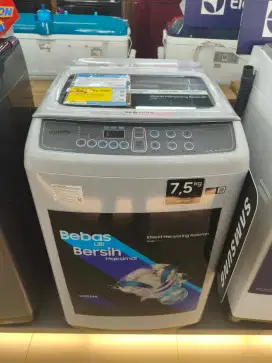 Mesin Cuci 1 Tabung Samsung 7.5 KG Cicilan Tanpa DP Gratis 2x Cicilan