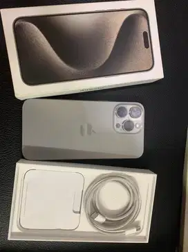 Iphone 15 pm 256 ibox harga pass no nego