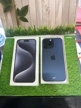 second iphone 15 pro max 512 ibox komplit