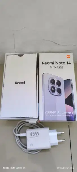 Redmi note 14 Pro 5G 8/256 garansi on