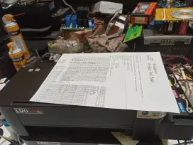 Epson l120 kondisi normal hanya hitam putih aja seting  tinggi