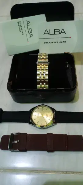 Jual jam ALBA mulus
