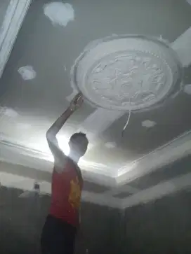 Jasa plapon gypsum , pfc,grc ,sekat ruangan/kantor dll