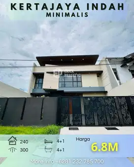 Rumah Kertajaya Indah NEW MINIMALIS
