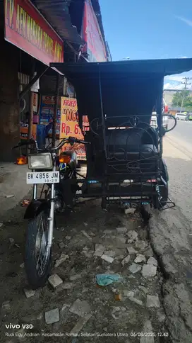 Becak sewa Win 100