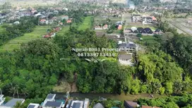 Disewakan Tanah Murah Luas 22,30 m2 View Sawah dan Sungai di Ubud