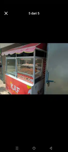 Perlengkapan Usaha franchise kaf,komplit murah separuh harga normal
