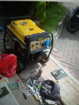 Service genset kompresor generator
