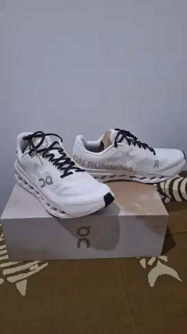 On Cloudsurfer Next Ivory Silver 42.5 US9