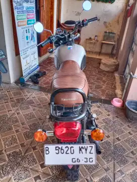 Jual kawasaki w175 silver