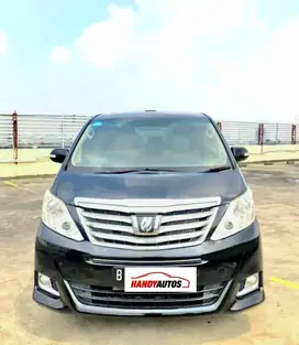 Toyota Alphard G Pilot Seat Tahun 2012 Automatic Hitam