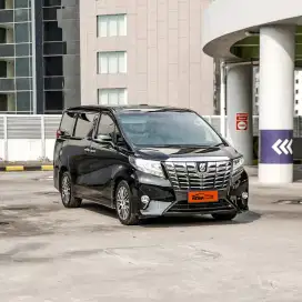 Alphard G 2.5 2016 Hitam Tdp30jt
