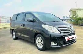 Toyota Alphard G Pilot Seat Tahun 2012 Automatic Hitam