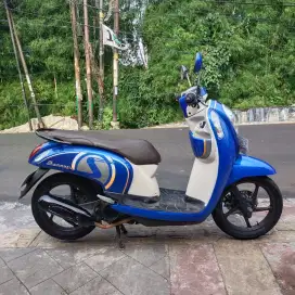 Scoopy fi 2013 Bagus lengkap Mesin Aluss