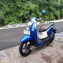 Scoopy Fi 2013 Mesin Aluss Lengkap Bagus
