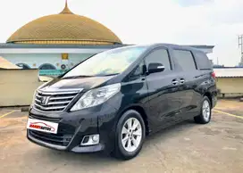 Toyota Alphard G Pilot Seat Tahun 2012 Automatic Hitam
