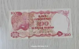 Uang kuno 100 rupiah kertas