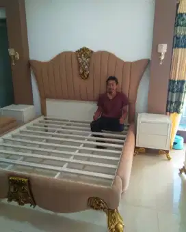 Tempat tidur Virgo 2 nakas jati asli