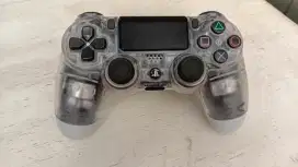 Stik PS4 Crystal Clear Ori Mesin Stick Dualshock 4 DS4 PS 4