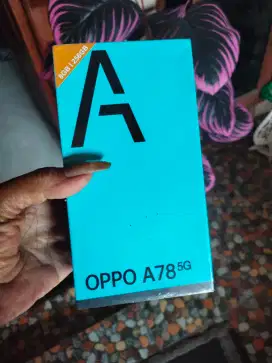 Oppo A78(5G)8/256 segel dos (Baru)ex undian MALL.hrg PASS