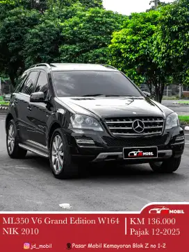 Mercedes Benz ML350 V6 Grand Edition AT Hitam 2013 W164 GLC X5