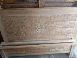 Dipan minimalis jati asli