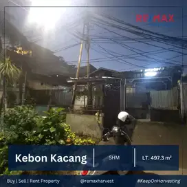 RUMAH HITUNG TANAH DI SEGITIGA EMAS.JAKARTA, LUAS HAMPIR 500 METER