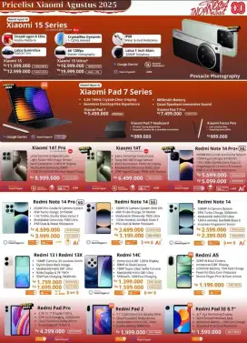 Cicilan Hp Xiaomi dan Redmi Tanpa DP