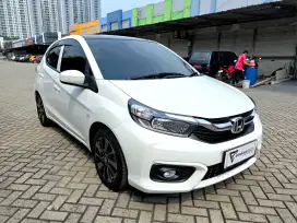 Honda Brio 1.2 E CVT AT Facelift White NIK 2021 Pajak Super Panjang