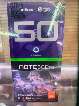 Kredit HP ap aj dr rumah,ACC baru ketoko,Infinix Note 50 pro Ram 8/256