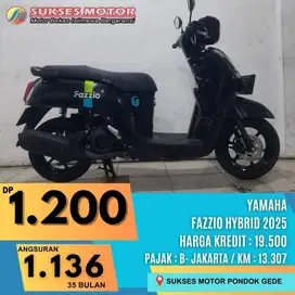 FREE ONGKIR SEJABODETABEK YAMAHA FAZZIO HYBRID TH 2025