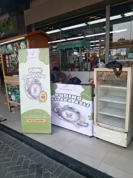 Spg booth di supermarket