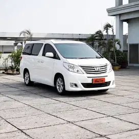 Alphard G ATPM pilot seat matik 2012
