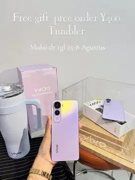 PRE ORDER VIVO Y400 SERIES