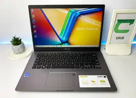 Laptop Asus VivoBook mulus Like new Fullset bekas rasa baru