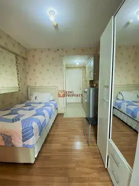 Studio 21m2 Cozy View Kota! Full Furnish, Lantai Rendah Green Bay Plui