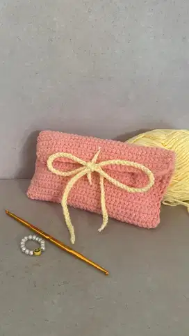 Pouch rajut | handmade