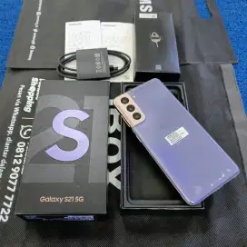 Samsung Galaxy S21 8-256gb Mulus like new Ex grs resmi