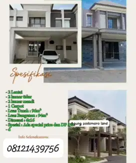 Rumah mewah agung podomoro land saat nya punya rumah mewah DP 5%