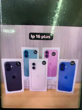 Kredit HP apa aja dr rumah,ACC baru ketoko,iphone 16 plus 128 Gb ibox