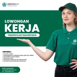 DIBUTUHKAN TERAPIS MASSAGE & REFLEKSI – DOMISILI SERANG