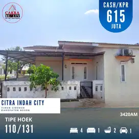 Rumah bagus lokasi strategis hoek di citra indah city