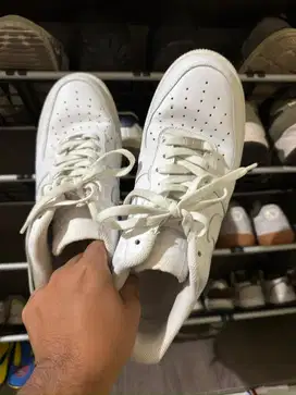 Nike Air Force One Triple White Size 46