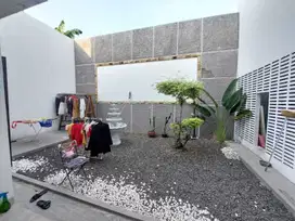 Disewakan rumah full furnished cluster asia tropis harapan indah
