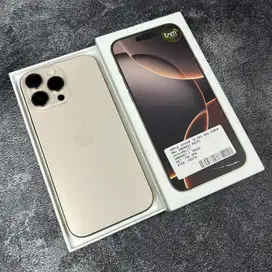 Iphone 16 Pro Max 256GB Desert Garansi 13/06/2025 BH 100 CC 7 Ibox